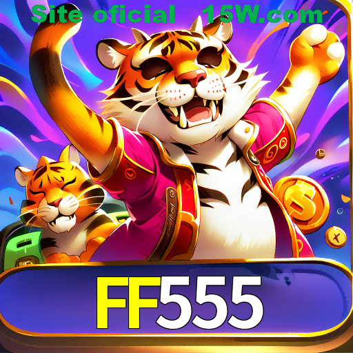 Imagem promocional da FF555 mostrando a plataforma e suas vantagens